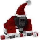 Christmas Gorilla image